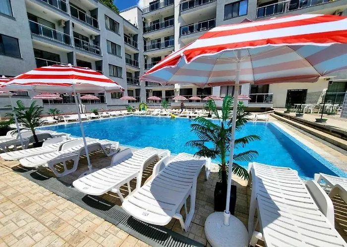 2-bed,2-bath, Free Private Parking Апартаменты Золотые Пески